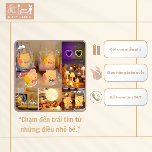 Đèn ngủ hình ngọt ngào, sản phẩm dễ thương