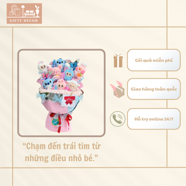 Bó hoa len kèm gấu bông tốt nghiệp – Quà tặng tinh tế cho tân cử nhân! - Ảnh 6