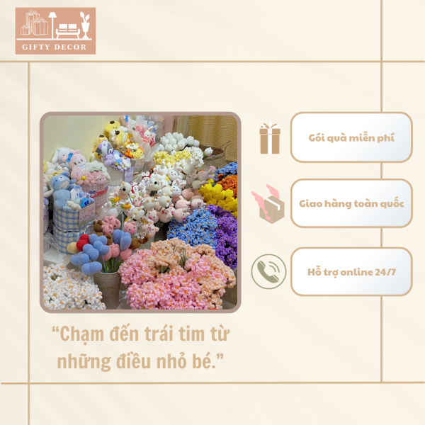 Bó hoa len kèm gấu bông tốt nghiệp – Quà tặng tinh tế cho tân cử nhân! - Ảnh 9