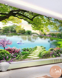 decor dán tường phòng ngủ