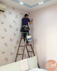 decor dán tường phòng ngủ