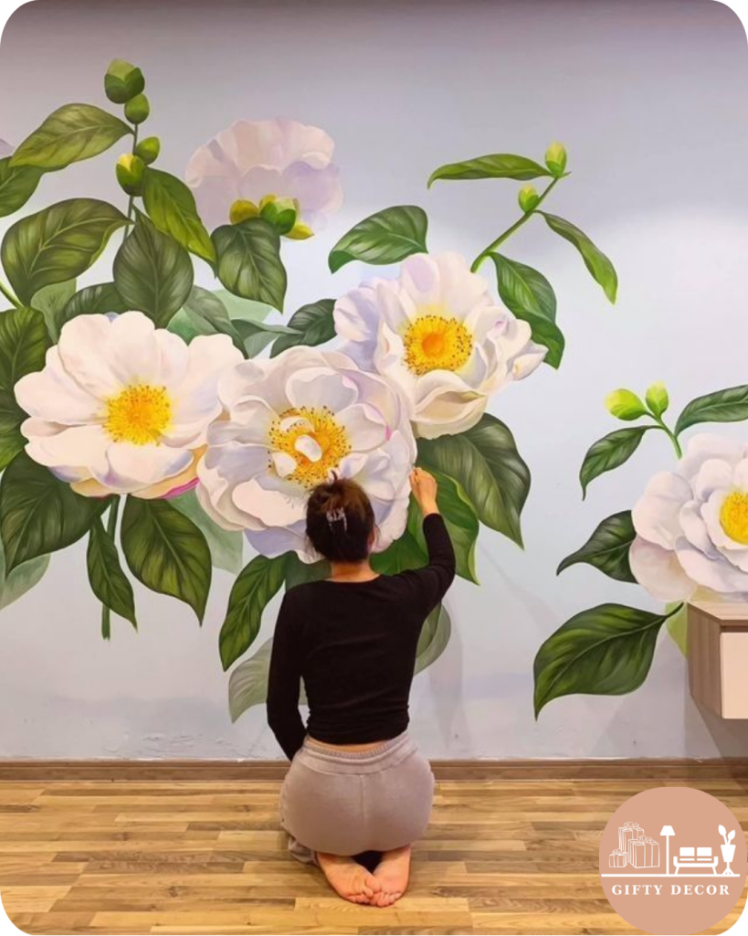 Trang trí tường trước nhà